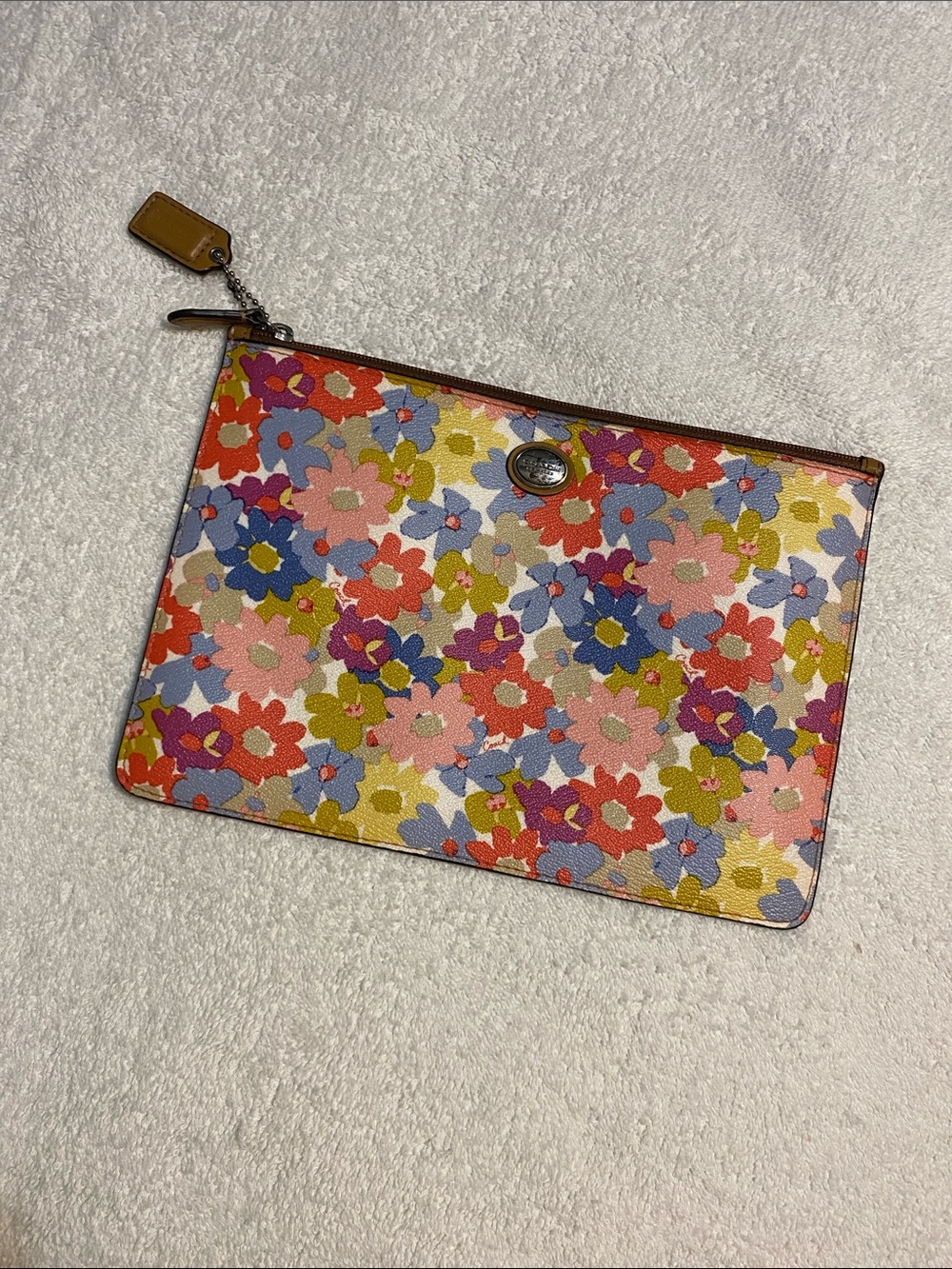 Coach Floral Clutch